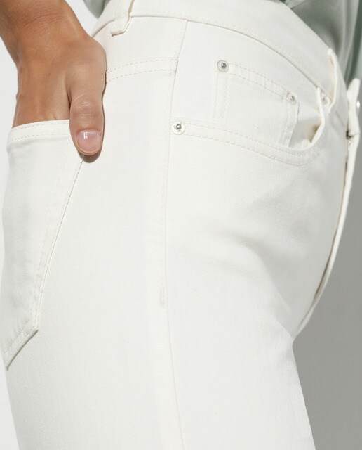 Pantalón ancho crop de mujer