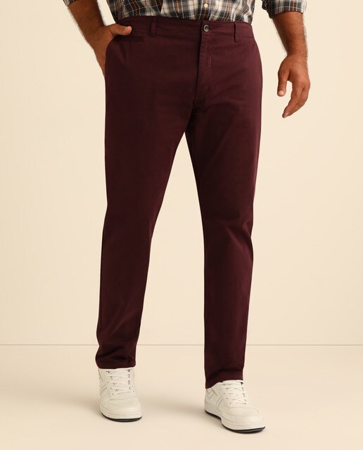 Chino de hombre custom morado tallas grandes