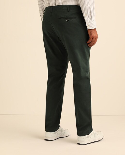 Chino de hombre custom verde tallas grandes