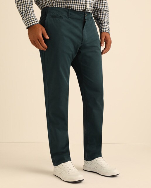 Chino de hombre custom azul tallas grandes