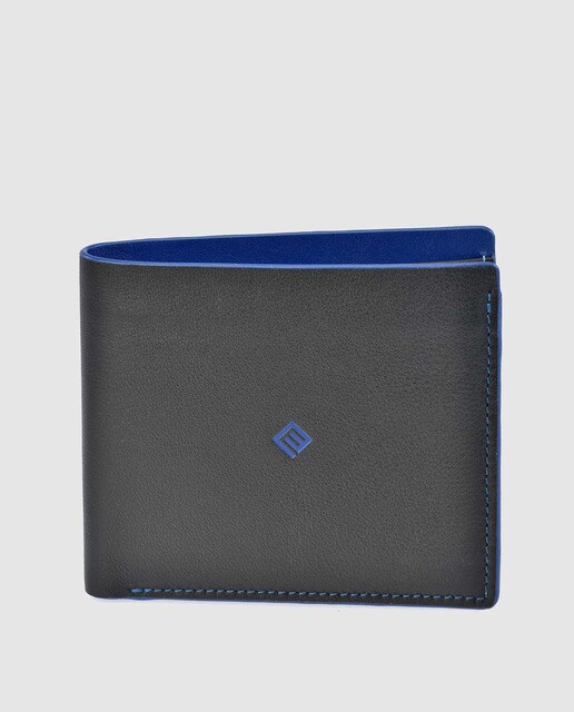 Cartera de hombre Emidio Tucci de piel en negro con monedero