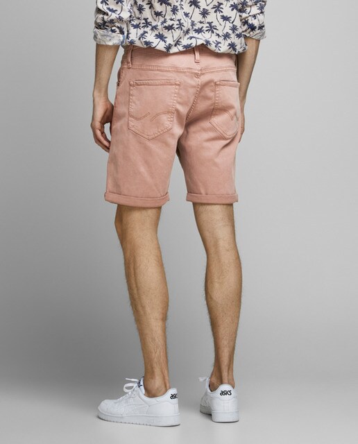 Bermudas de ganga rosa