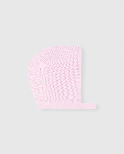 Touca rosa de bebé