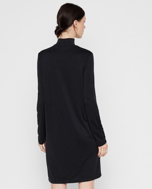 Vestido curto de malha