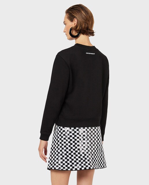 Sweatshirt de mulher com logótipo de águia