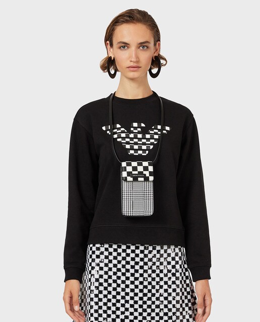 Sweatshirt de mulher com logótipo de águia