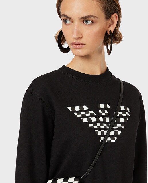 Sweatshirt de mulher com logótipo de águia