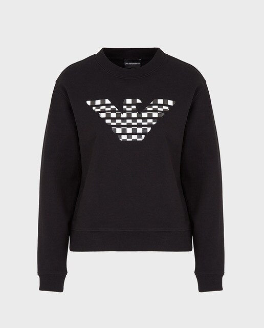 Sweatshirt de mulher com logótipo de águia