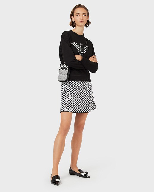 Sweatshirt de mulher com logótipo de águia