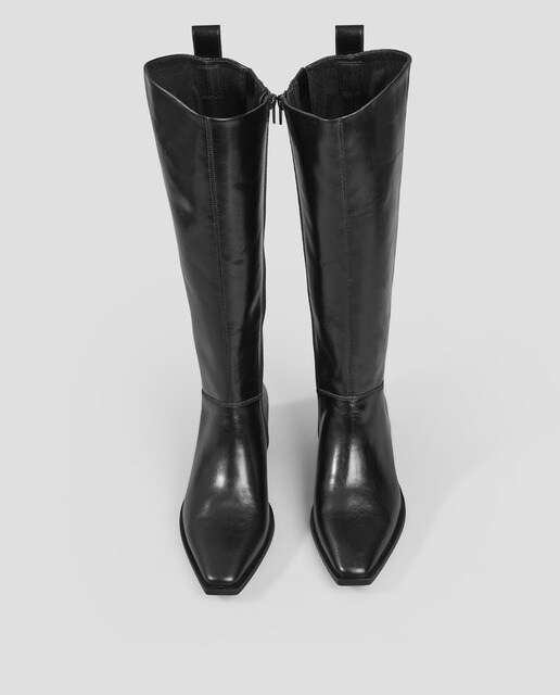 Botas de mulher Vagabond em pele pretas