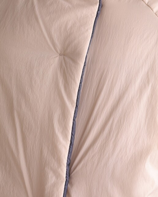 Abrigo acolchado reversible de mujer talla grande