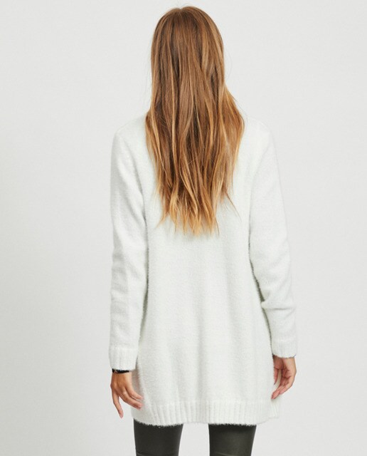 Cardigan com manga comprida