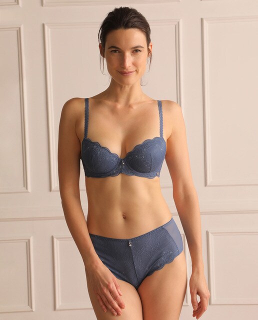 Cueca hipster com renda