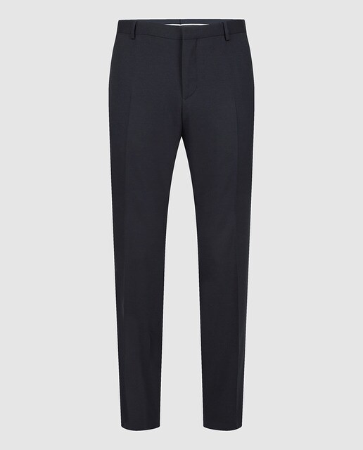 Pantalón de traje de hombre Calvin Klein regular azul