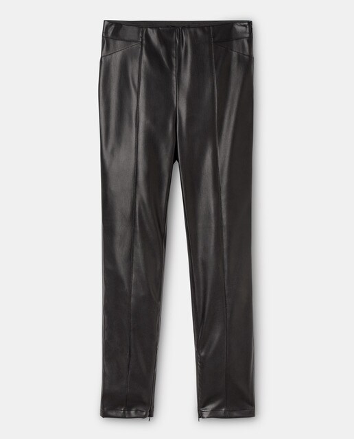 Leggin liso de mujer de polipiel