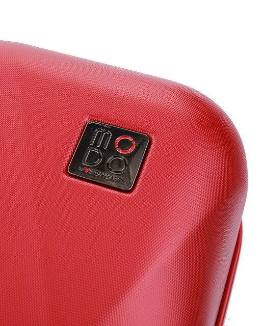 Trolley médio RAINBOW rígido vermelho, com capacidade para 74 L