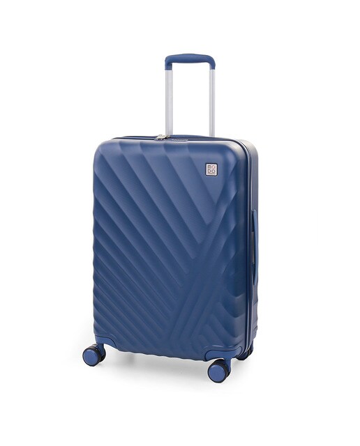 Trolley médio RAINBOW rígido azul-marinho, com capacidade para 74 L