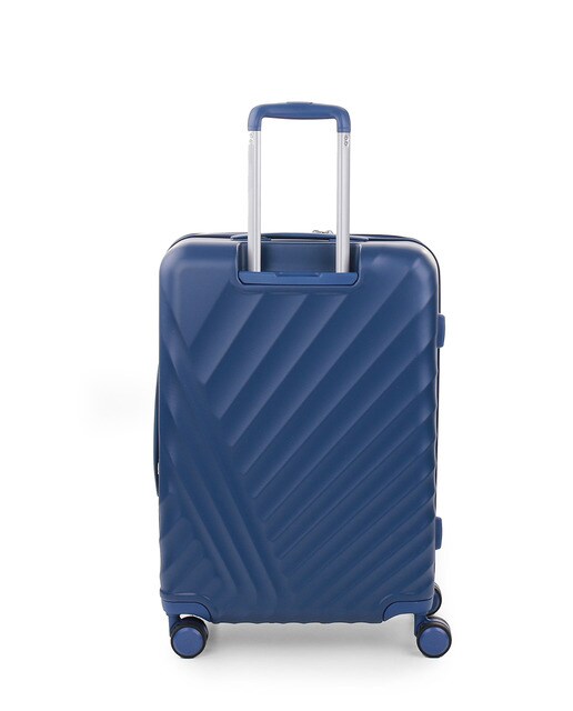 Trolley médio RAINBOW rígido azul-marinho, com capacidade para 74 L