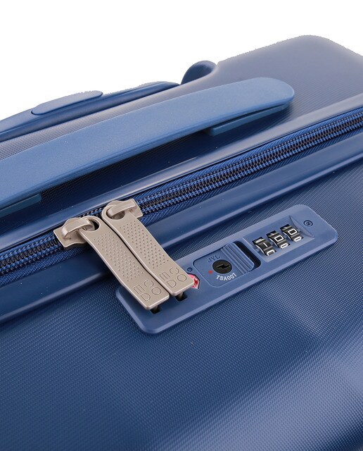 Trolley médio RAINBOW rígido azul-marinho, com capacidade para 74 L