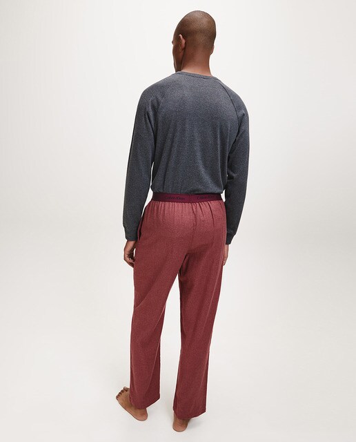 Sweatshirt homewear cinzenta com decote redondo