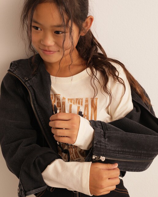 T-shirt cru ''Manhattan NYC''