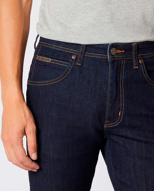 Vaquero de hombre Wrangler Arizona regular azul
