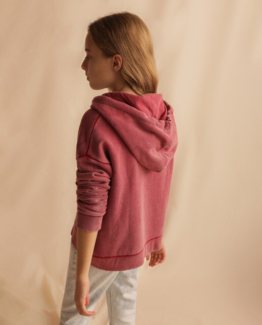 Sweatshirt vermelha ''Make it happen''