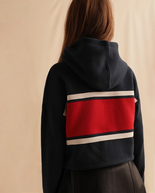 Sweatshirt azul-marinho ''Los Ángeles''