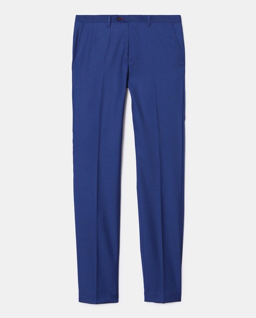 Pantalón de traje de hombre Fórmula Joven azul