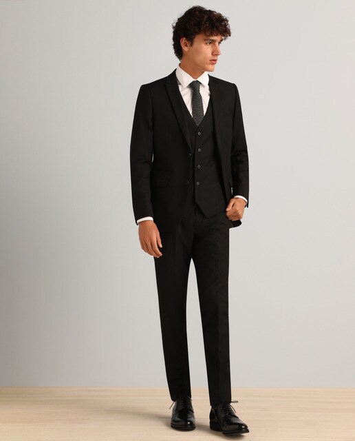 Camisa de hombre Fórmula Joven slim lisa blanca