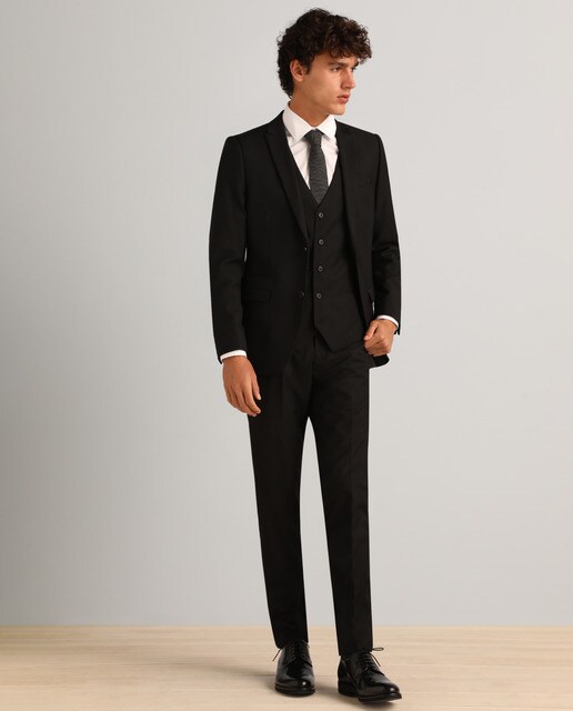 Pantalón de vestir de hombre Fórmula Joven slim negro