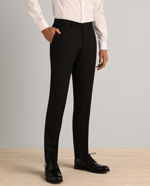 Pantalón de vestir de hombre Fórmula Joven slim negro