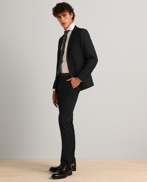 Pantalón de traje de hombre Fórmula Joven azul