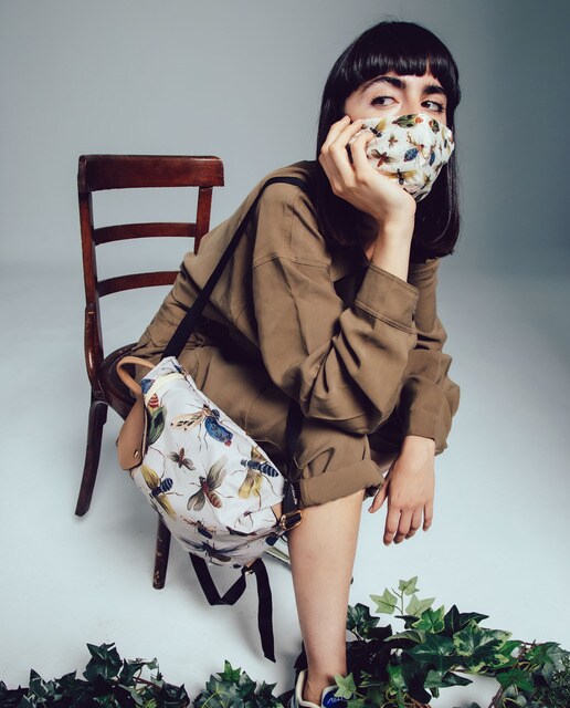 Mascarilla higiénica de tela Kausi reutilizable de algodón con diseño fantasía