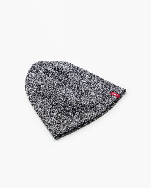 Gorro de punto de hombre Levi´s en gris