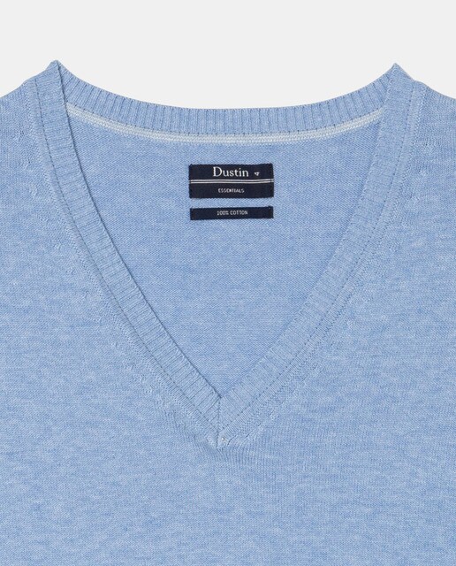 Jersey Essential de hombre con el cuello de pico