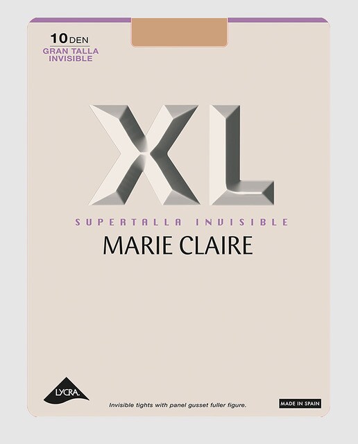 Panty Marie Claire transparente de 10 deniers