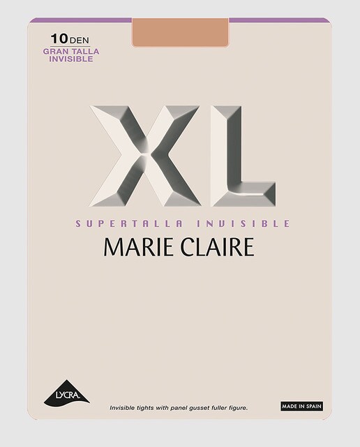 Panty Marie Claire transparente de 10 deniers
