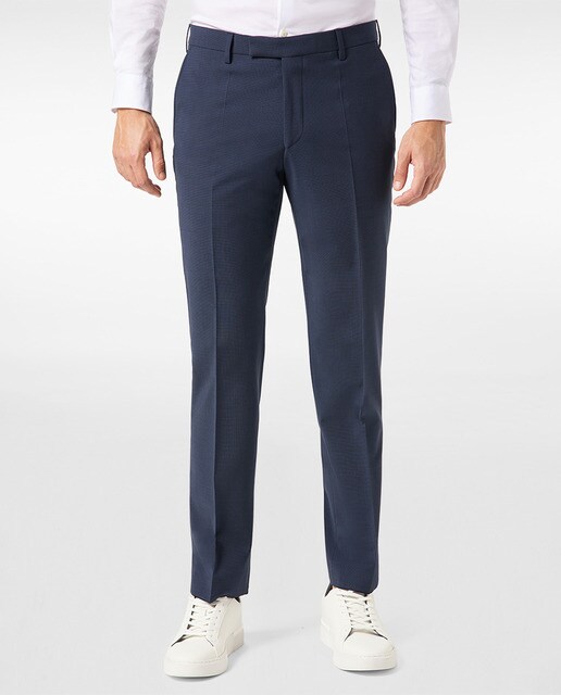 Pantalón de traje de hombre Pierre Cardin regular azul