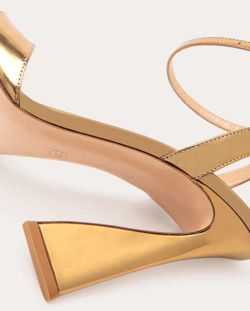 Sandalias de tacón Aura de piel