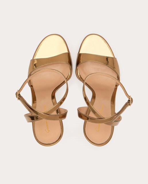 Sandalias de tacón Aura de piel