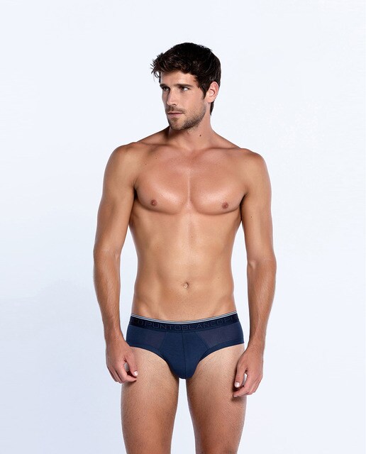 Pack de dos slips de hombre azules