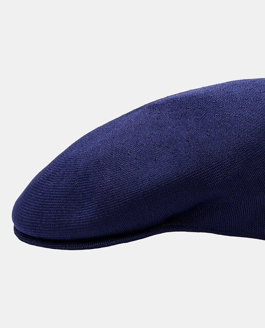 Gorra de punto azul de hombre