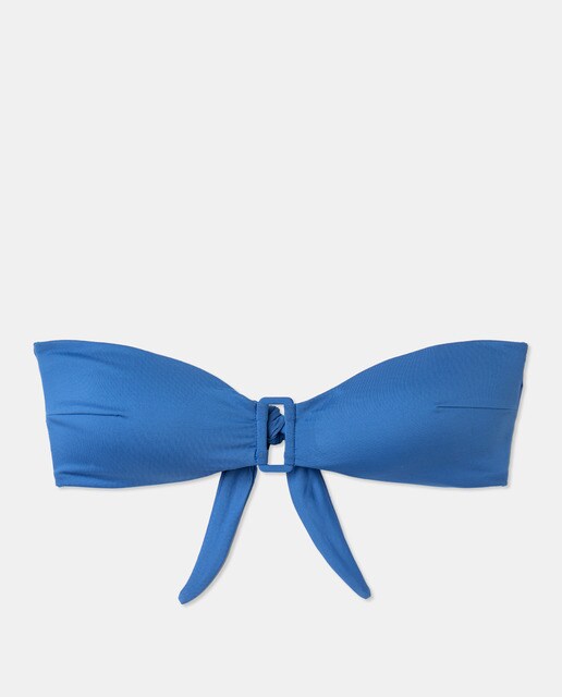 Top bandeau liso materiales reciclados