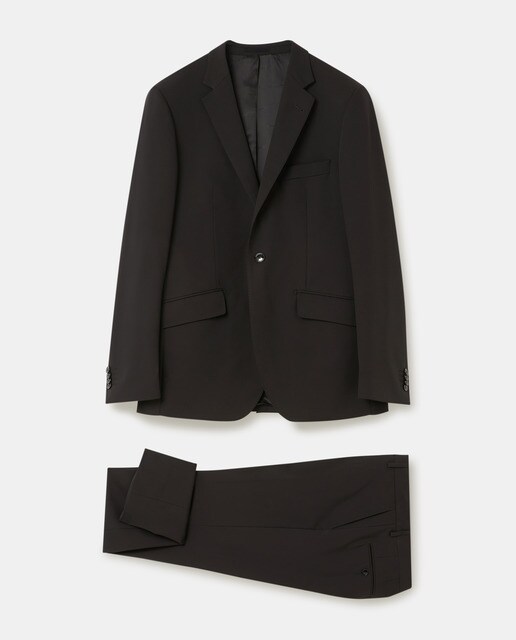 Traje de ceremonia de hombre regular negro