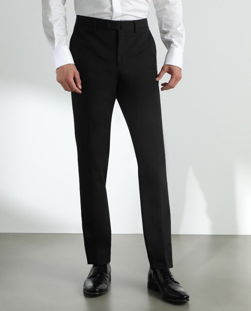 Traje de ceremonia de hombre regular negro