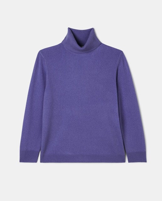 Jersey 100% cashmere cuello alto