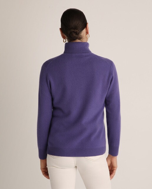 Jersey 100% cashmere cuello alto
