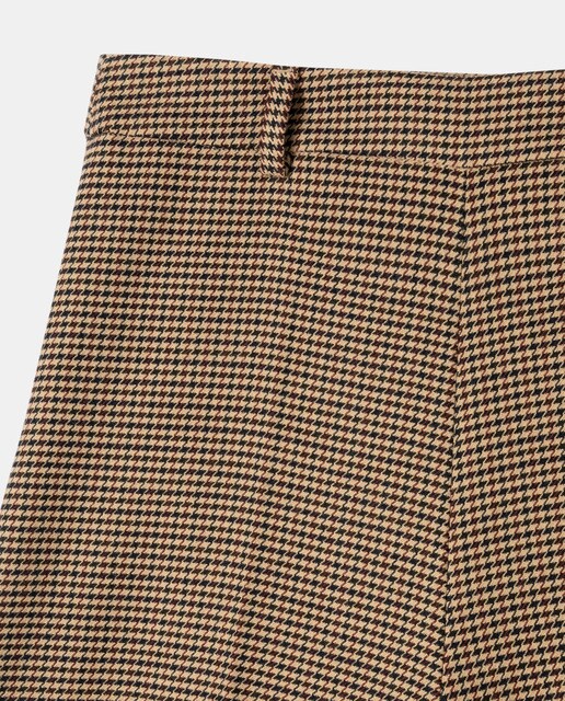 Pantalón culotte pata de gallo