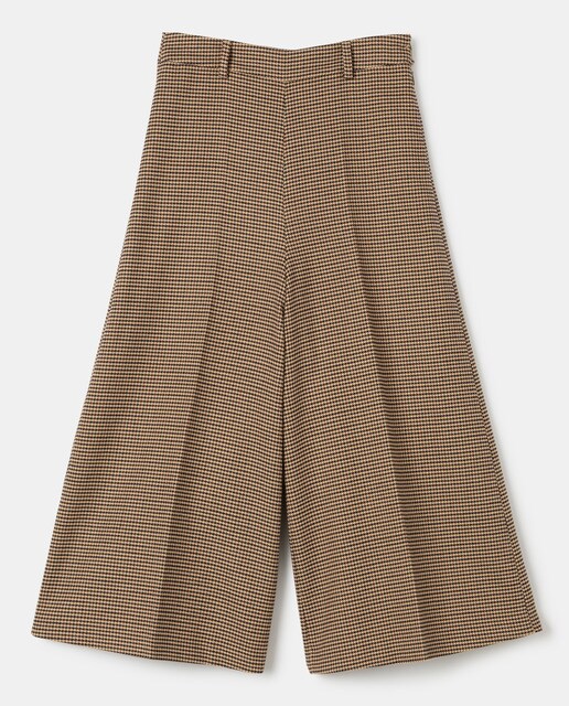 Pantalón culotte pata de gallo